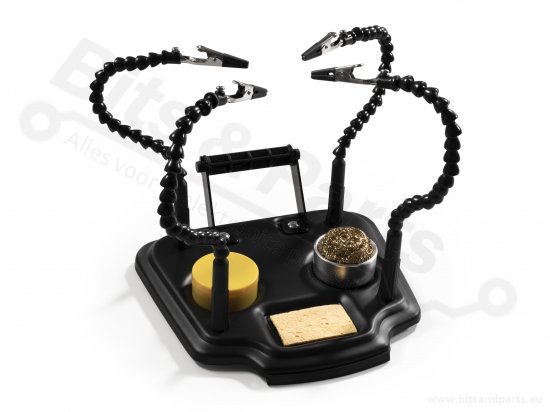 Helping third hand soldering aid with 4 arms